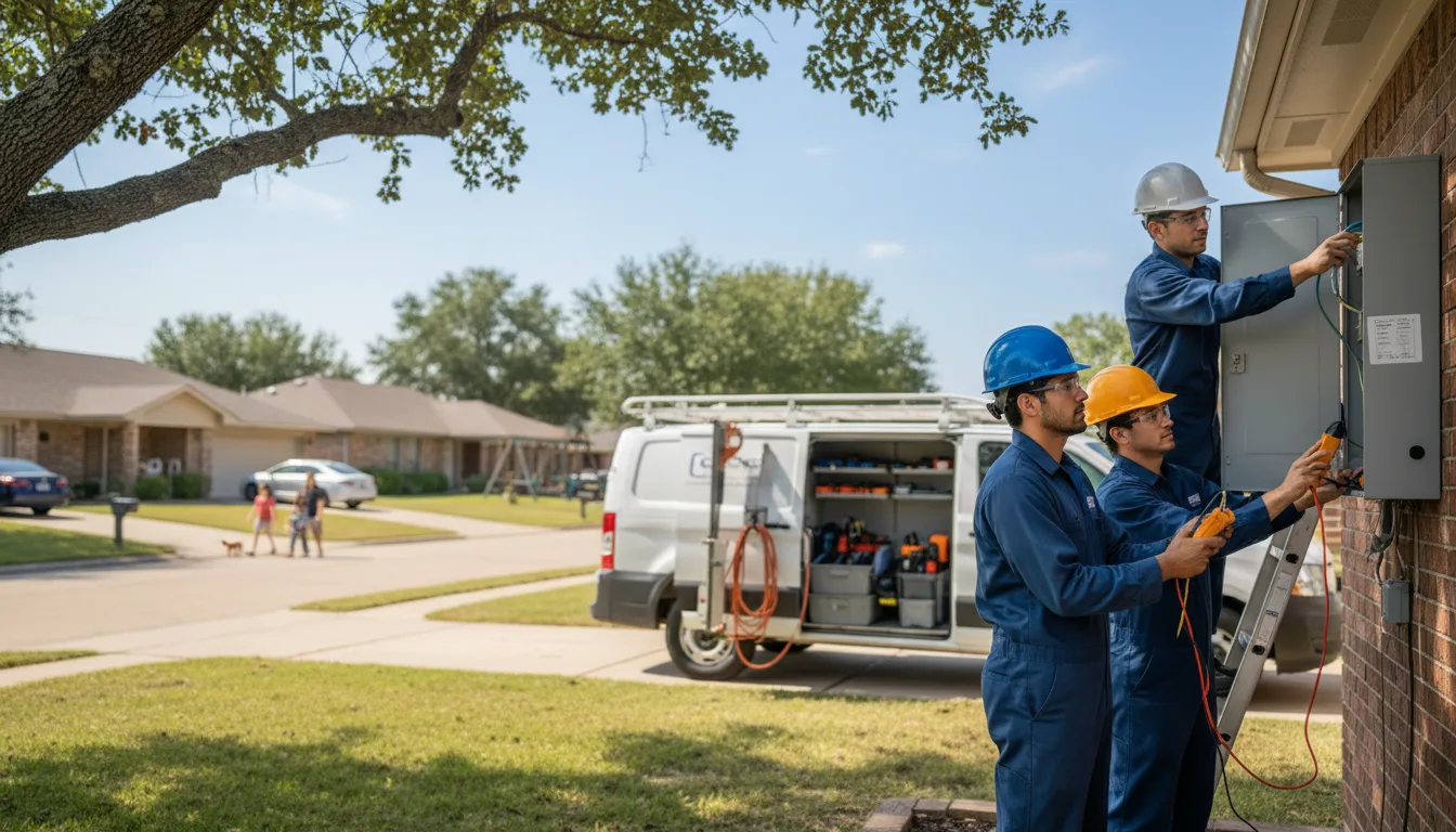 Certified electrician providing emergency electrical services in Byron, MN